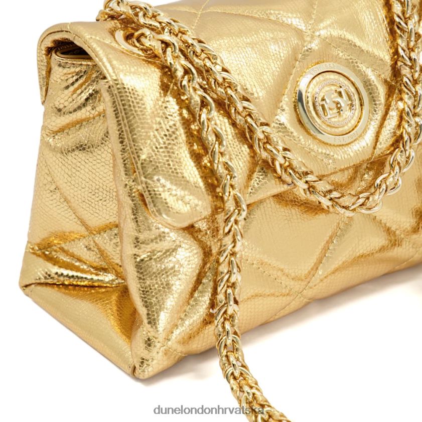 žene srednje prošivena torba s lančićem Dune London H2BDNP174 vojvotkinja zlato