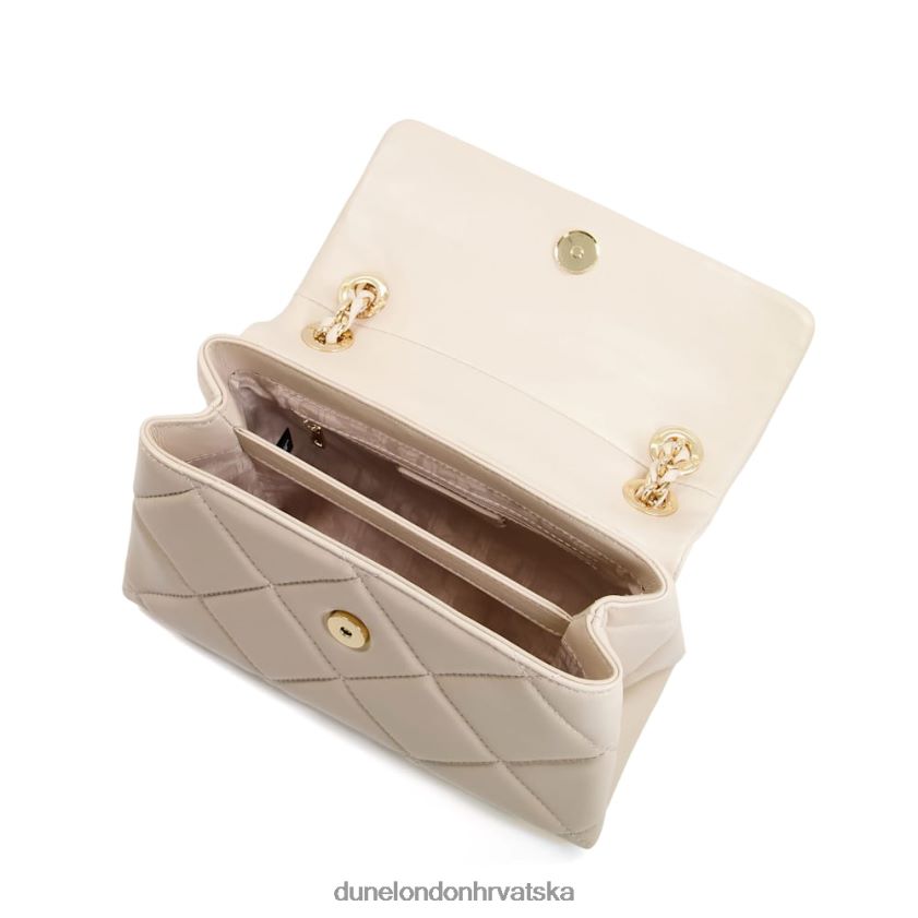 žene srednje prošivena torba s lančićem Dune London H2BDNP341 vojvotkinja krema