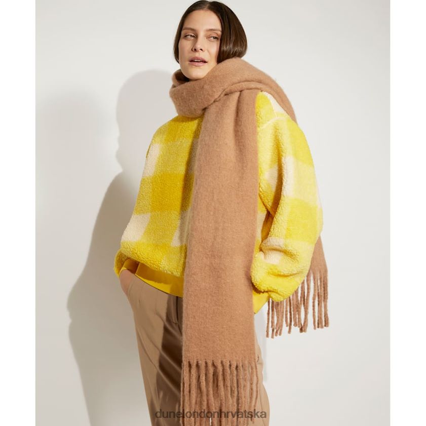 žene teksturirani dugi šal s resama Dune London H2BDNP294 lorissa deva