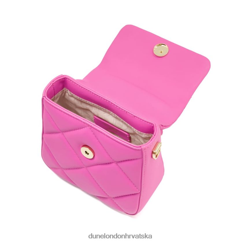 žene mala prošivena kožna torba preko ramena Dune London H2BDNP210 vojvotkinja m ružičasta