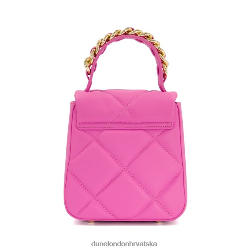 žene mala prošivena kožna torba preko ramena Dune London H2BDNP210 vojvotkinja m ružičasta