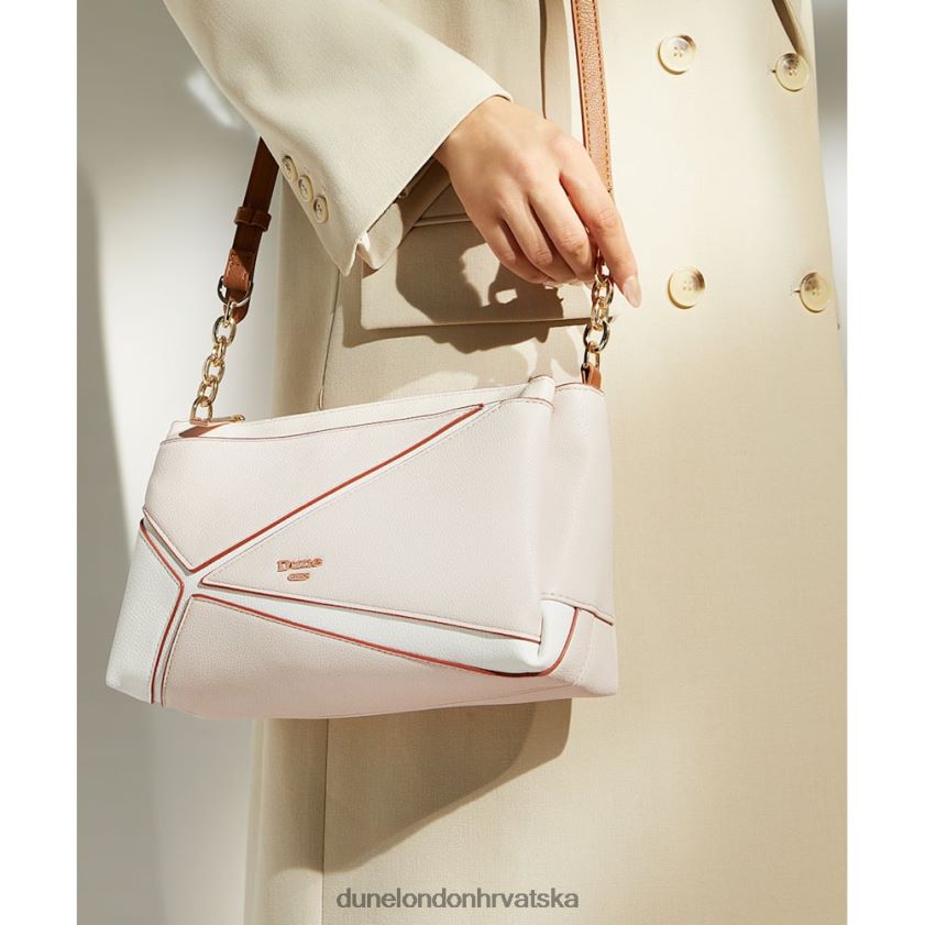 žene torba za preko ramena obrubljena lancima Dune London H2BDNP275 daylana gola