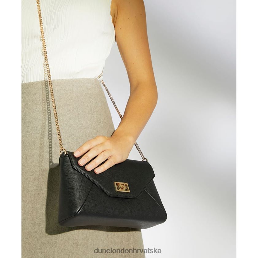 žene lančana torba za rame Dune London H2BDNP318 elissia crno