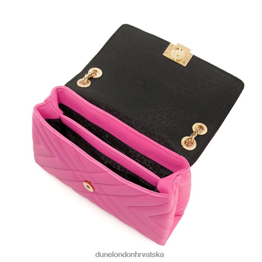 žene mala prošivena torbica za rame Dune London H2BDNP155 Dorchester fuksija