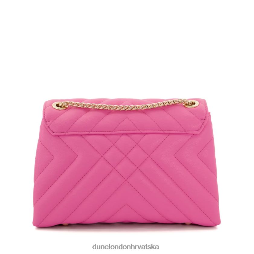 žene mala prošivena torbica za rame Dune London H2BDNP155 Dorchester fuksija