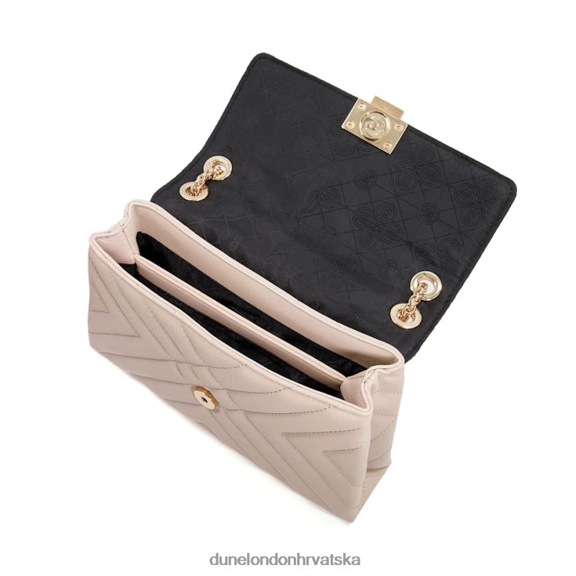 žene mala prošivena torbica za rame Dune London H2BDNP247 Dorchester ekru