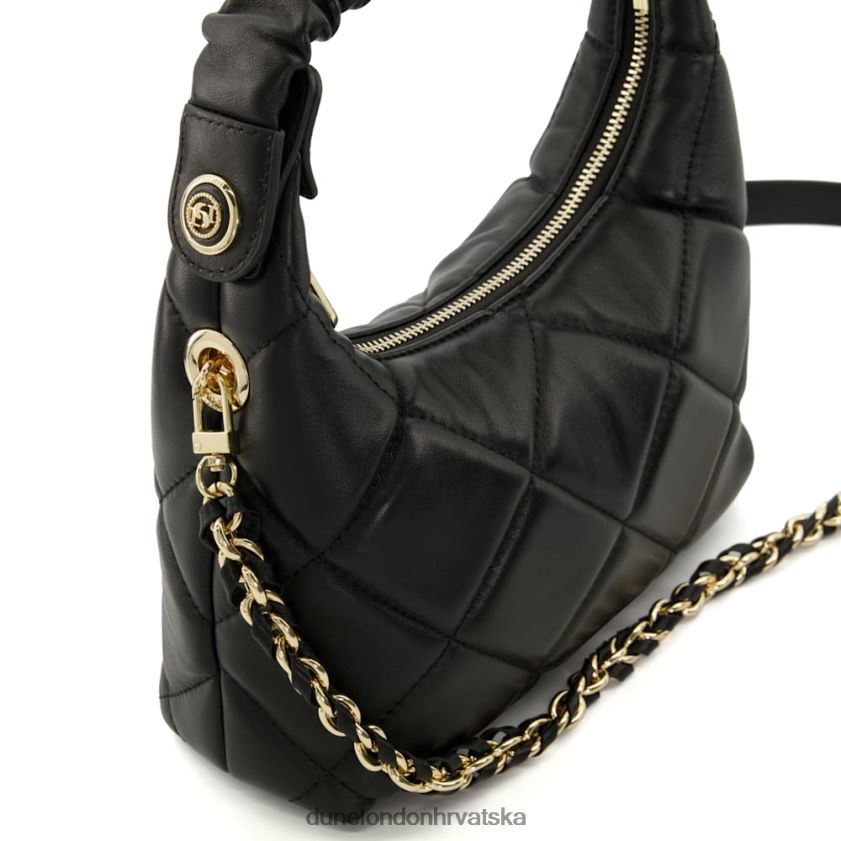 žene prošivena torba na ramenu Dune London H2BDNP161 vojvotkinja h crno