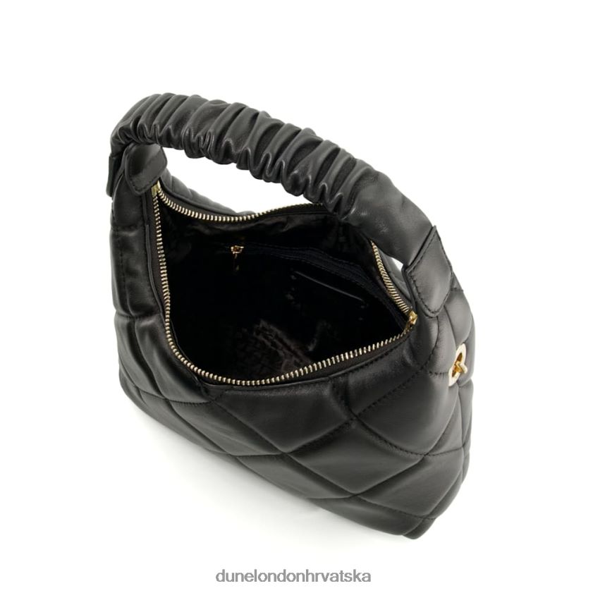 žene prošivena torba na ramenu Dune London H2BDNP161 vojvotkinja h crno