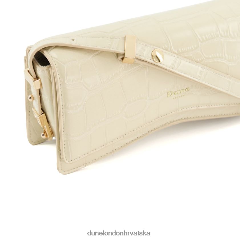 žene torba za rame zakrivljene baze Dune London H2BDNP207 dooley ekru