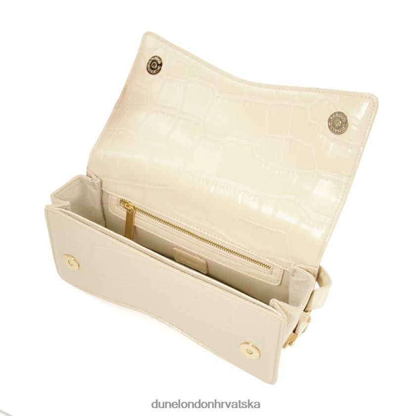 žene torba za rame zakrivljene baze Dune London H2BDNP207 dooley ekru