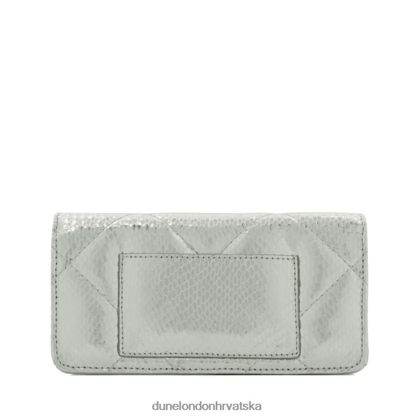 žene prošivena mikro torba Dune London H2BDNP36 skie srebro