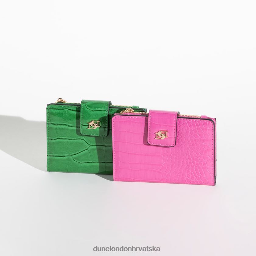 žene torbica s krokofektom Dune London H2BDNP144 kenners ružičasta