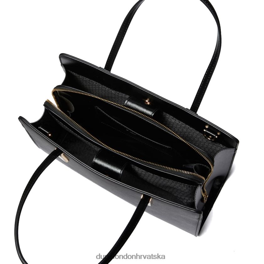 žene brendirana velika torba Dune London H2BDNP32 denbeigh crno