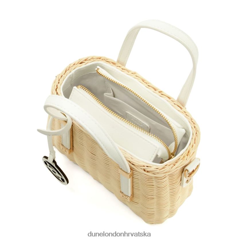 žene mala torba od rafije Dune London H2BDNP145 dinkydorries prirodni