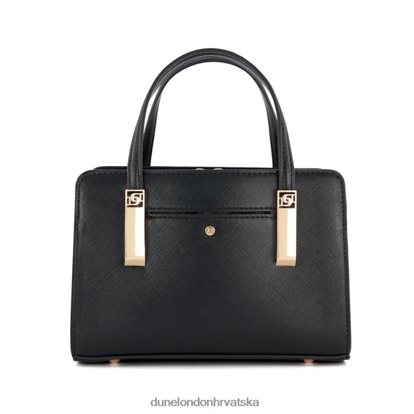 žene mala torba s gornjom ručkom Dune London H2BDNP33 dinkydenbeigh t crno