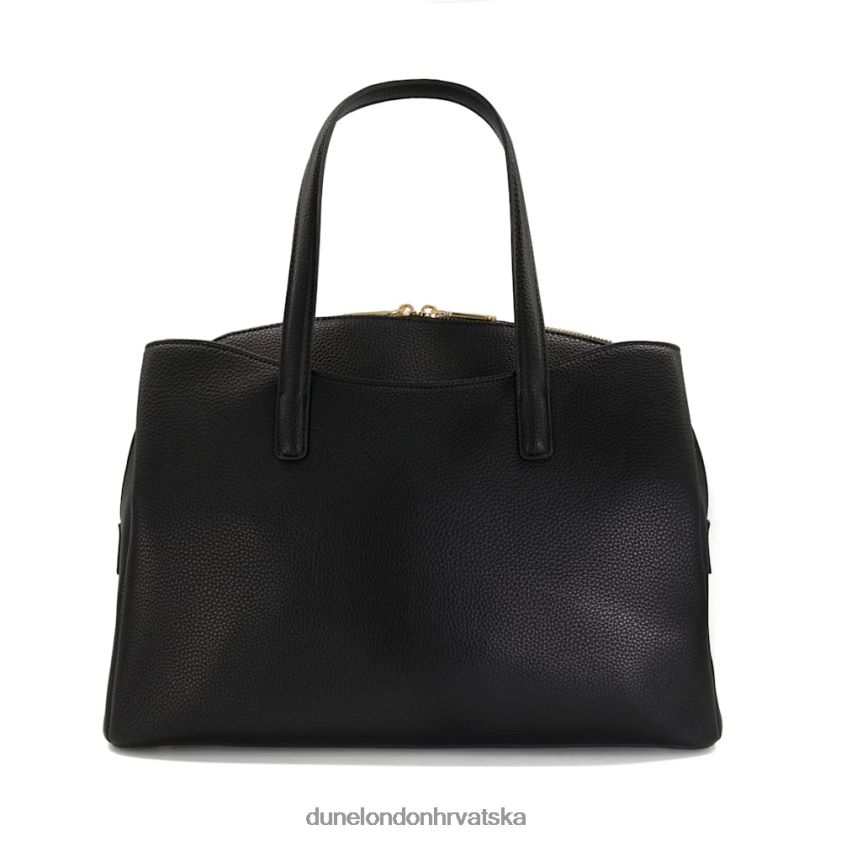 žene velika torba prošivena dijamantima Dune London H2BDNP263 udostojiti se crno