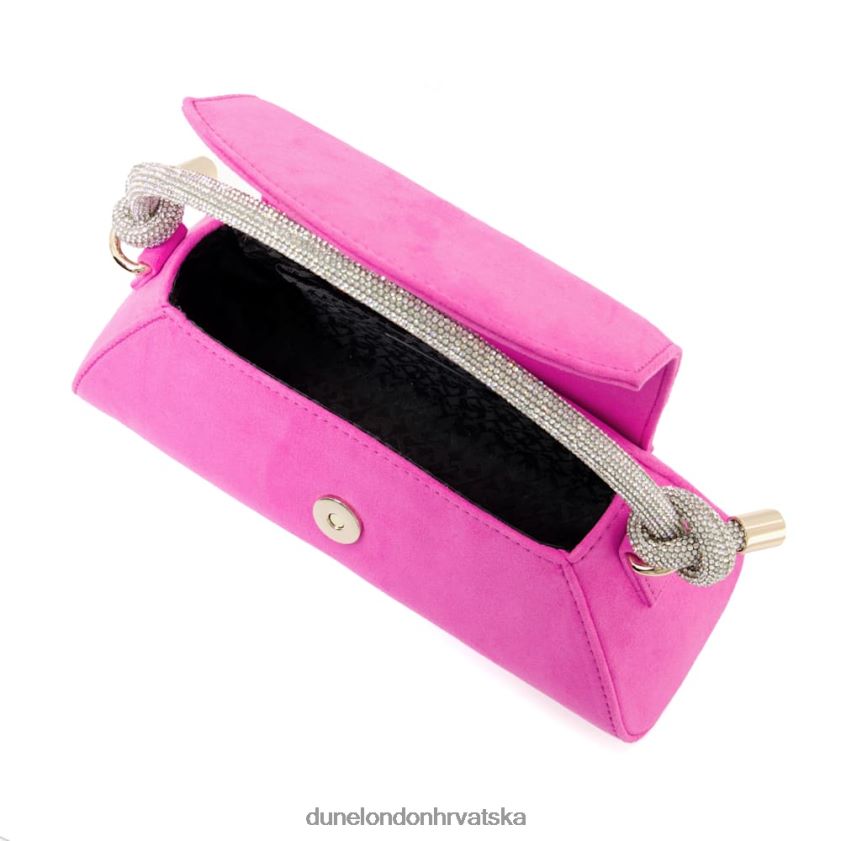 žene diamante torba s remenom s čvorom Dune London H2BDNP229 brynley fuksija