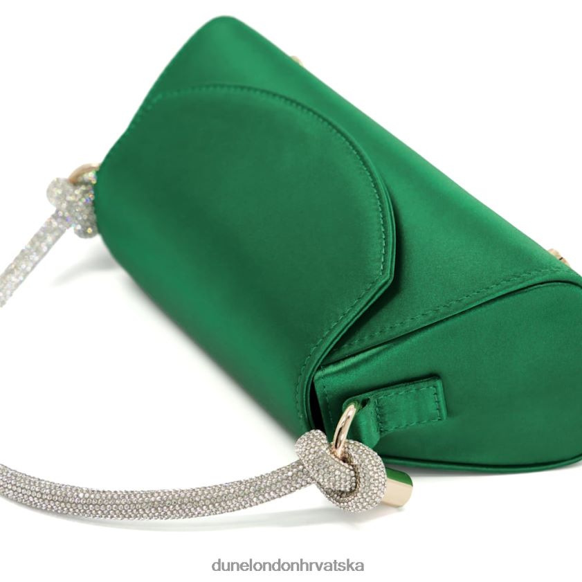 žene diamante torba s remenom s čvorom Dune London H2BDNP230 brynley zelena