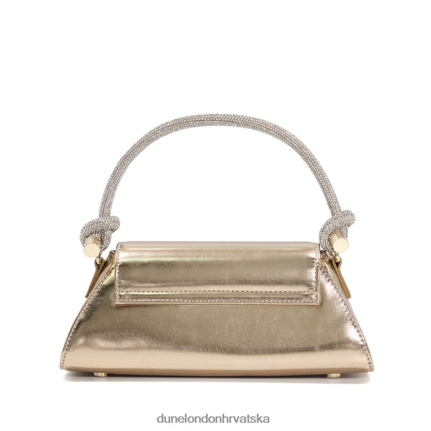 žene diamante torba s remenom s čvorom Dune London H2BDNP317 brynley zlato