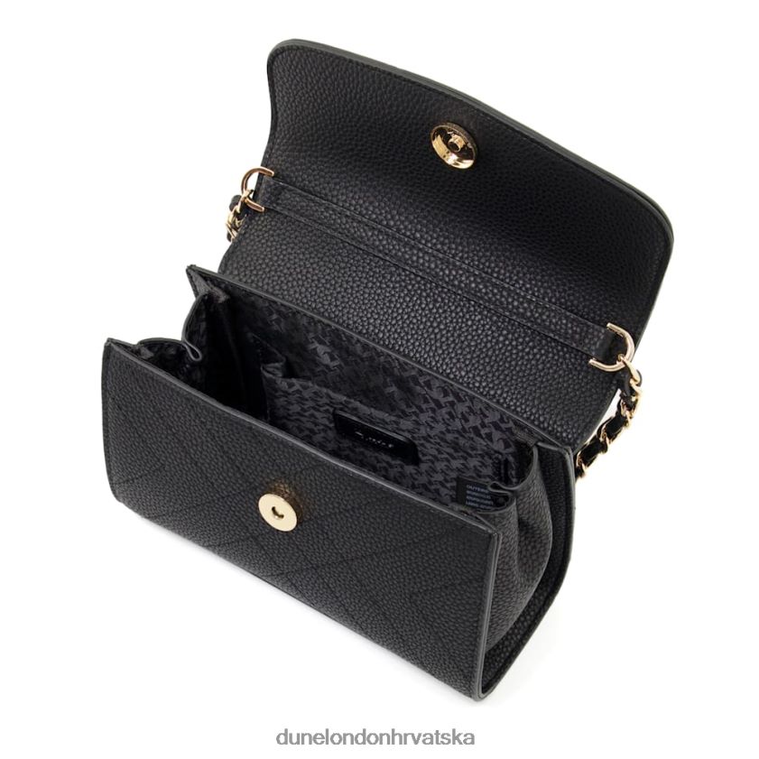 žene prošivena torba za hvatanje s malom perlicom Dune London H2BDNP188 točkice crno