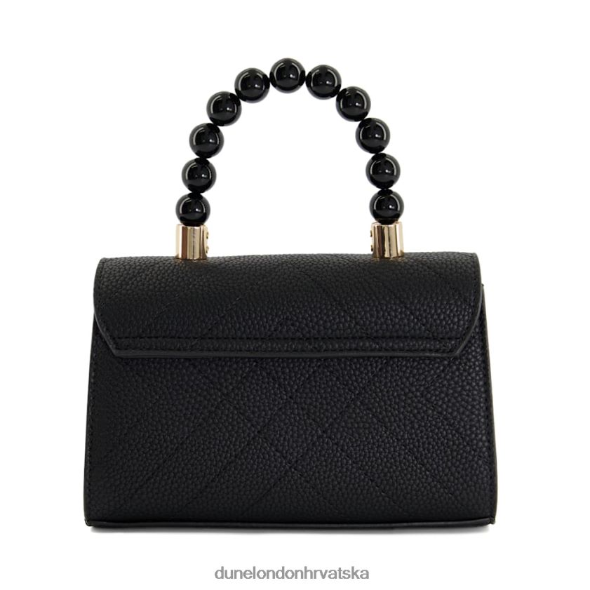 žene prošivena torba za hvatanje s malom perlicom Dune London H2BDNP188 točkice crno