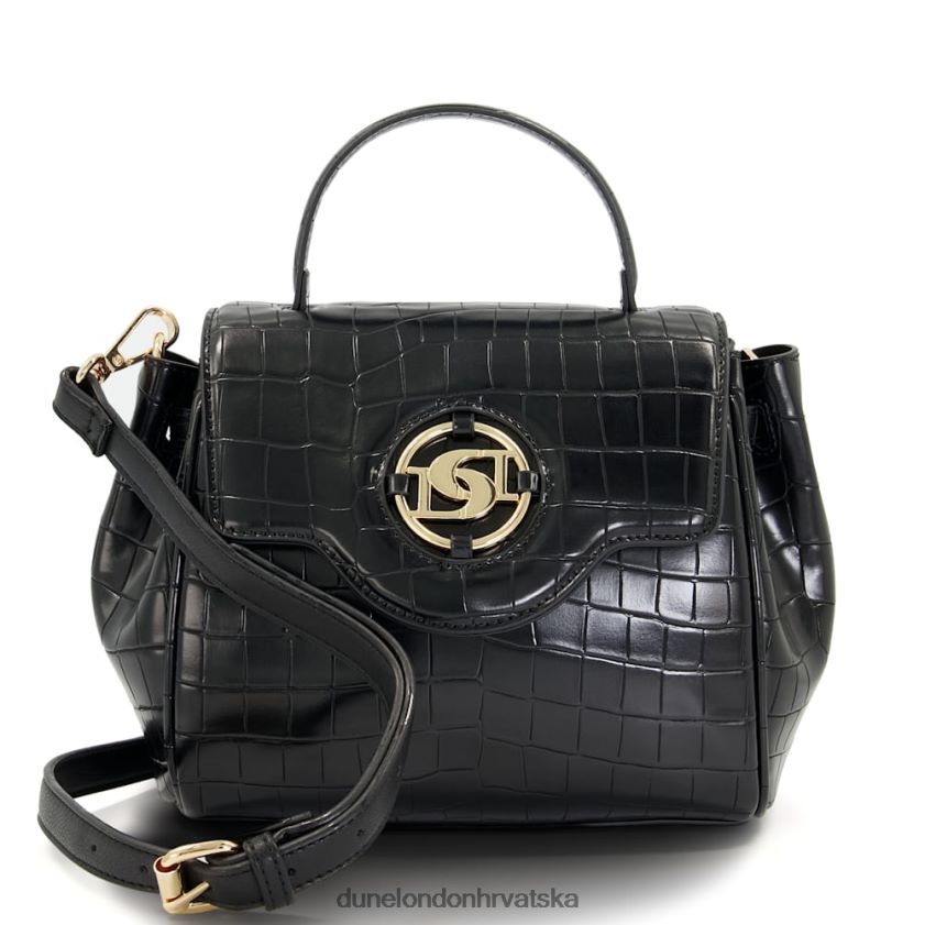 žene srednja torba s krokodlakom Dune London H2BDNP7 milijun crno