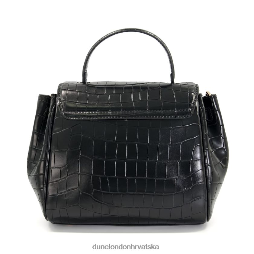 žene srednja torba s krokodlakom Dune London H2BDNP7 milijun crno