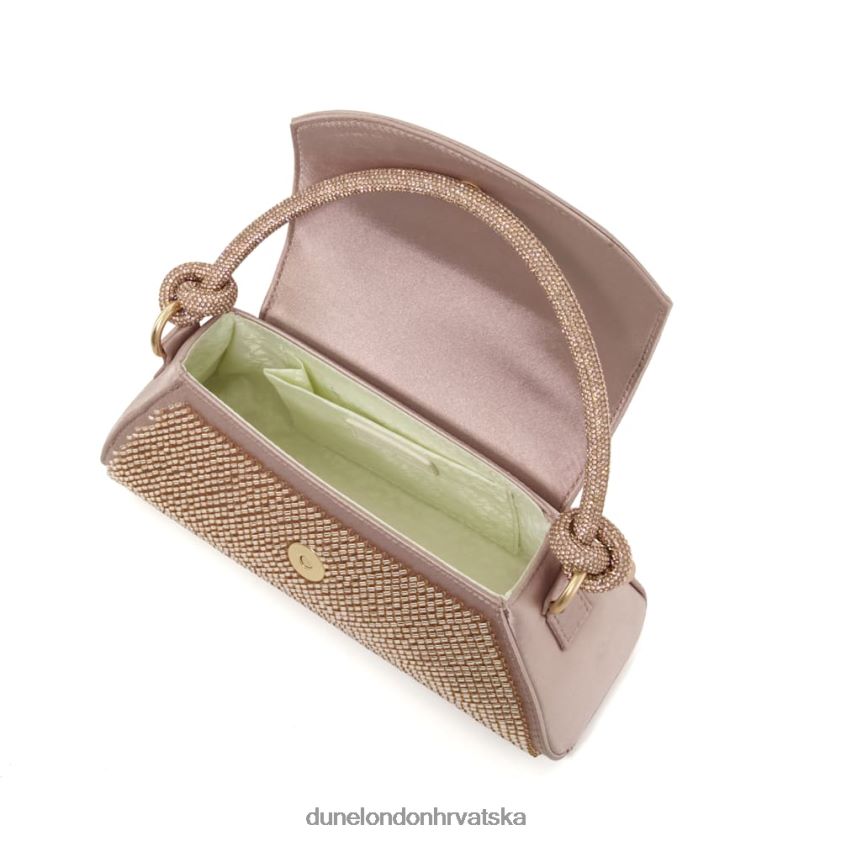 žene torba za hvatanje s dijamantom s perlama Dune London H2BDNP94 brynleys ružičasto zlatno
