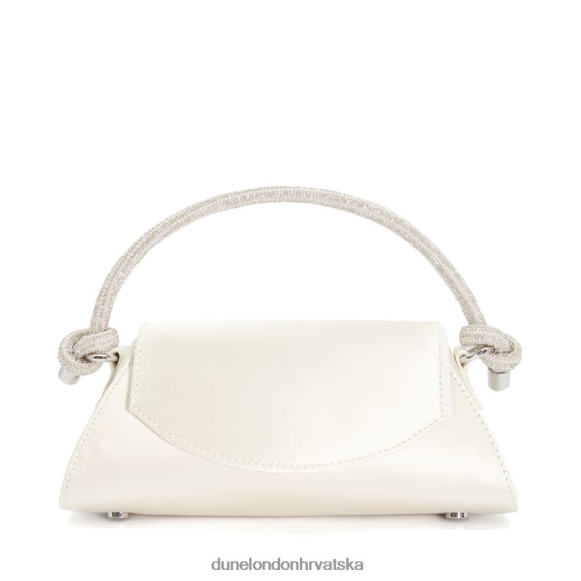 žene torba za vjenčanje od satena s dijamantima Dune London H2BDNP14 brynley slonovača