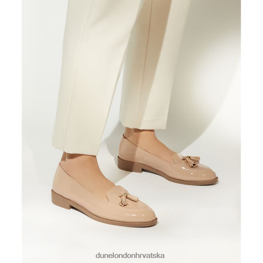 žene mokasinke širokog kroja s resicama Dune London H2BDNP102 globalno rumenilo