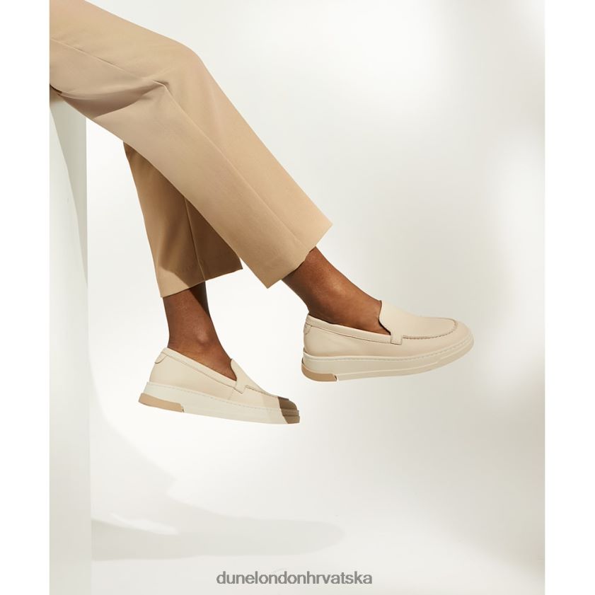 žene natikače na klinastu petu Dune London H2BDNP553 generirati prljavo bijelo
