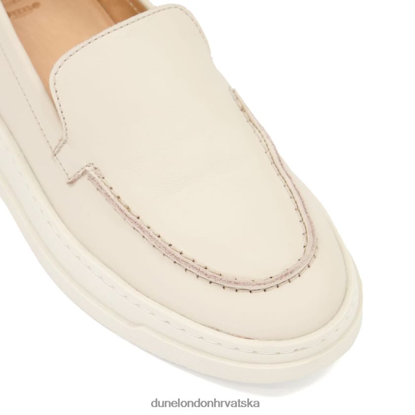 žene natikače na klinastu petu Dune London H2BDNP553 generirati prljavo bijelo
