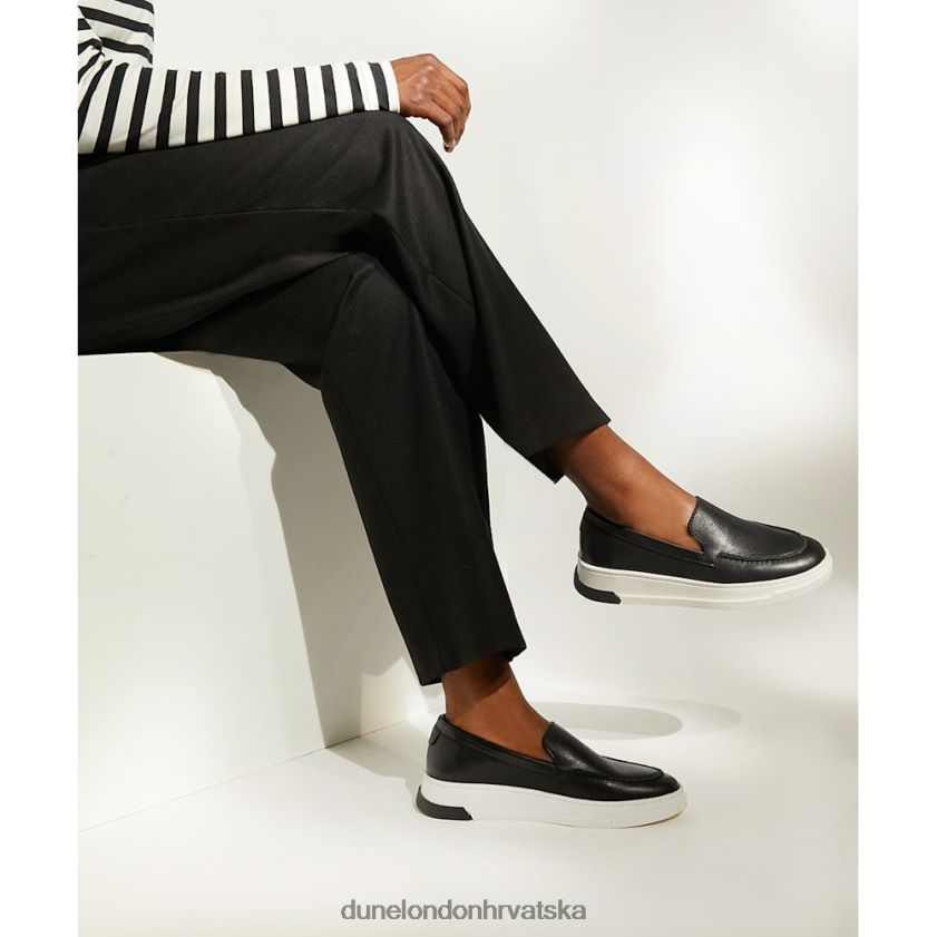 žene natikače na klinastu petu Dune London H2BDNP590 generirati crno