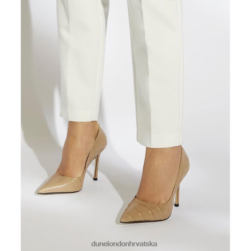 žene Croc Court štikle Dune London H2BDNP559 bento tupe