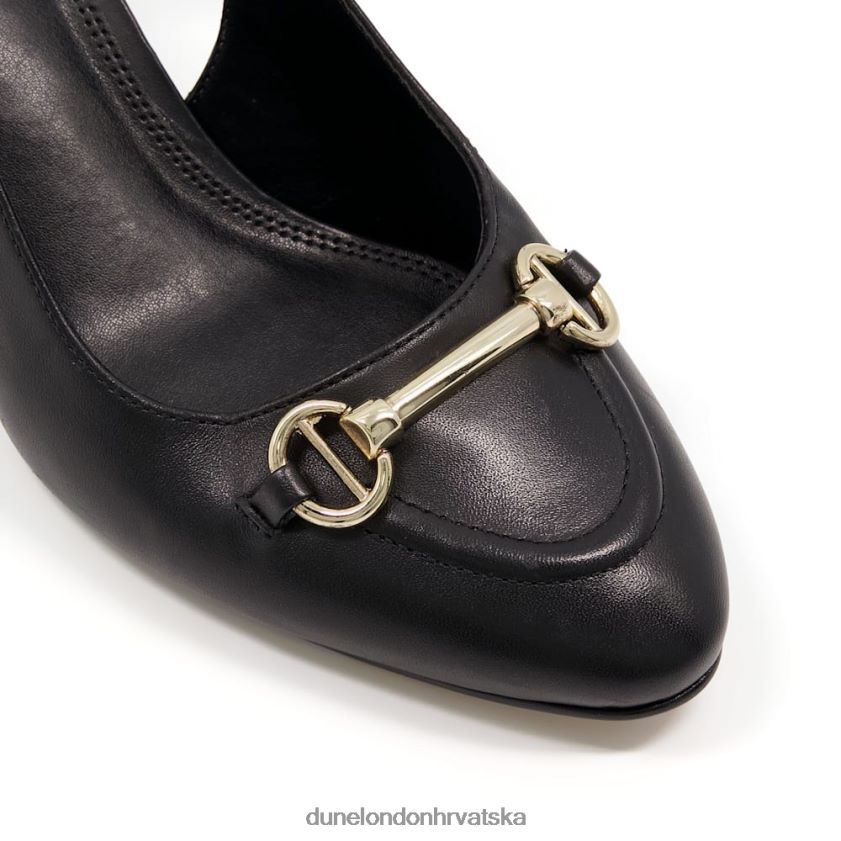 žene dvorske cipele širokog kroja Dune London H2BDNP564 cassie crno