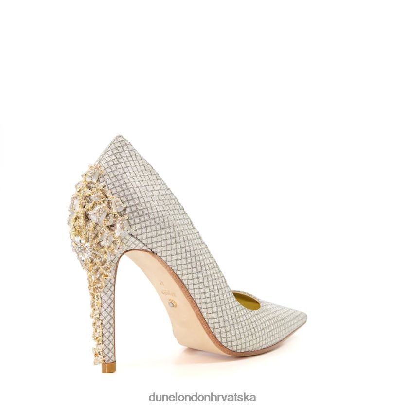 žene dvorske cipele s draguljem Dune London H2BDNP525 audley kositar