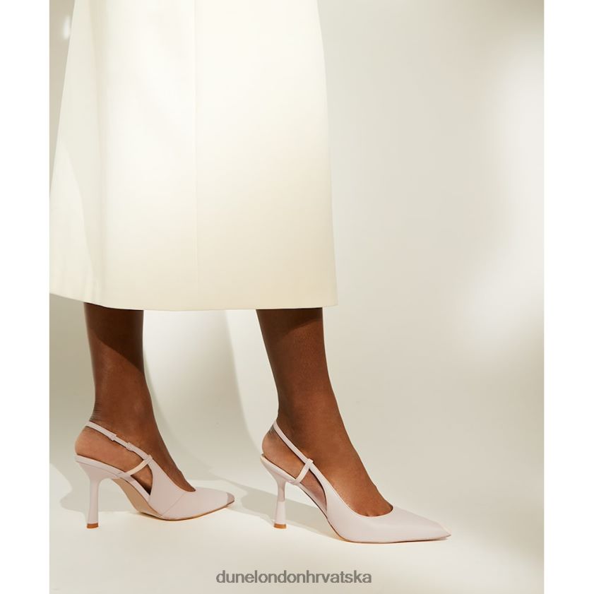 žene dvorske cipele s petom Dune London H2BDNP522 kabina ekru