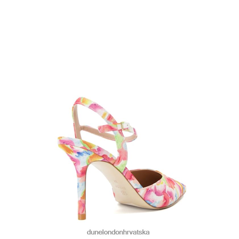 žene dvorske cipele s remenčićem za gležnjeve bez leđa Dune London H2BDNP447 klarisa multi