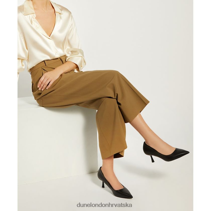 žene dvorske cipele s visokom petom Dune London H2BDNP180 angelina crno