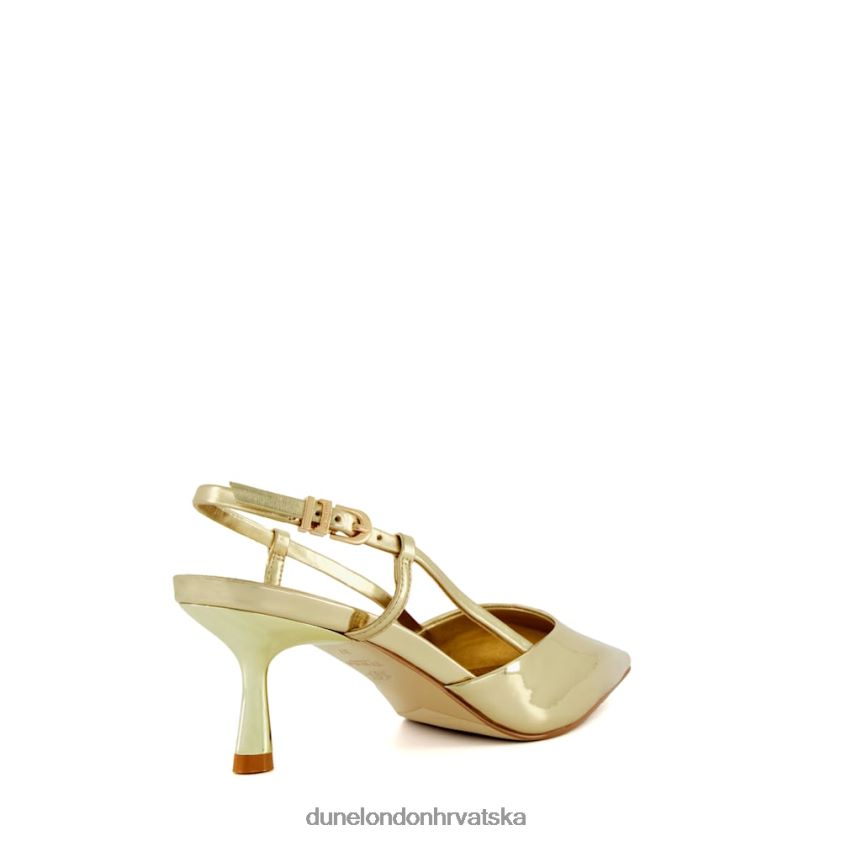žene dvorske cipele s visokom petom Dune London H2BDNP455 klasificirati zlato