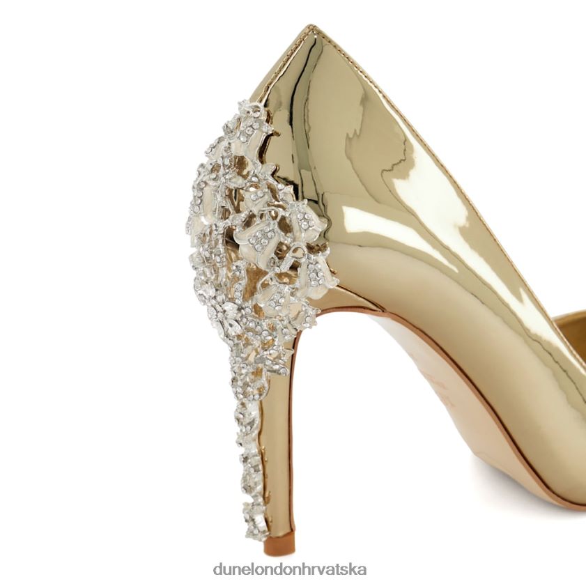 žene emajl-stiletto metalik sudovi Dune London H2BDNP43 audley zlato