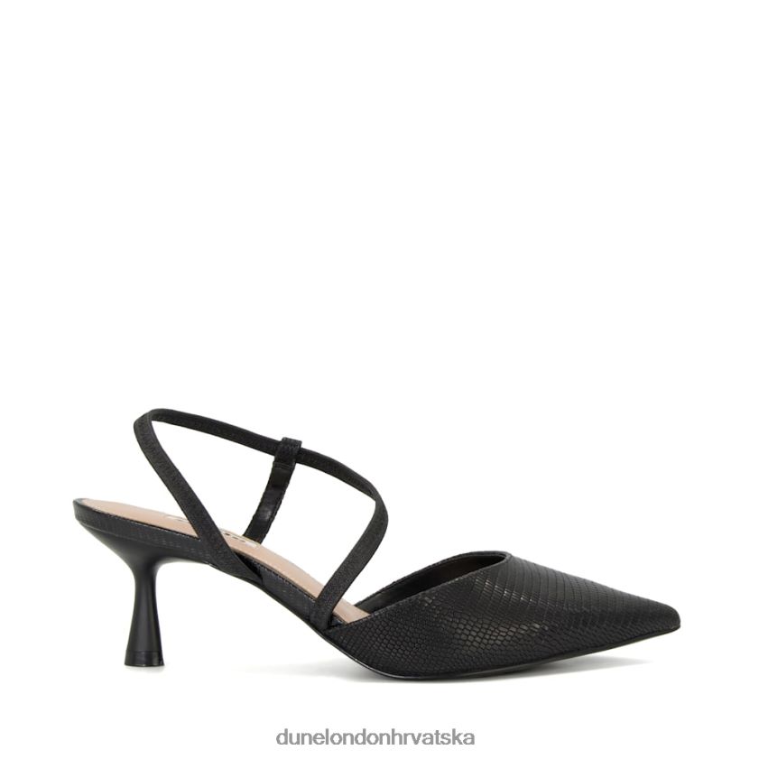 žene mat dvorske cipele s proširenom petom Dune London H2BDNP234 agrumi crno