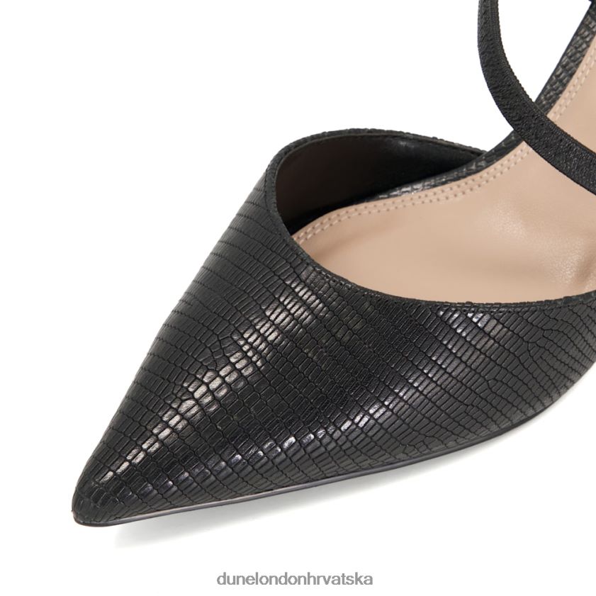 žene mat dvorske cipele s proširenom petom Dune London H2BDNP234 agrumi crno