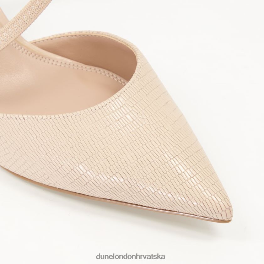 žene mat dvorske cipele s proširenom petom Dune London H2BDNP235 agrumi gola