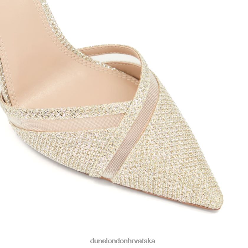 žene metalik dvorske cipele s petom Dune London H2BDNP488 dekan zlato