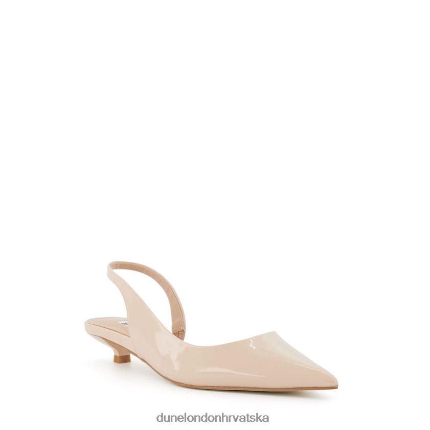 žene patentirani kitten-heel slingback tereni Dune London H2BDNP20 smireniji gola