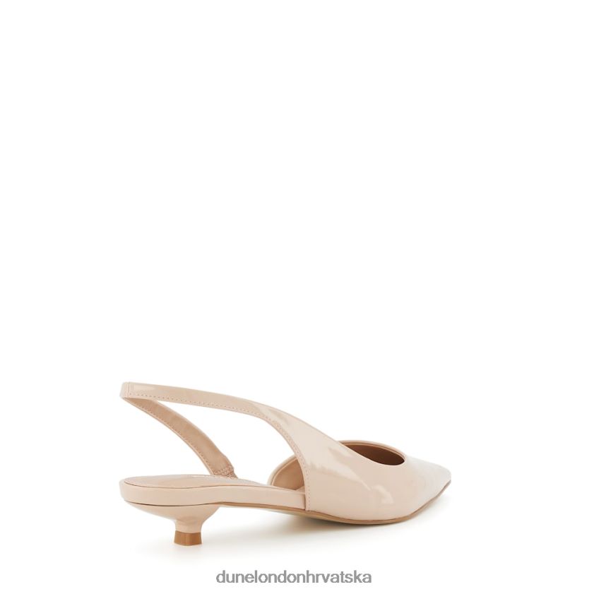 žene patentirani kitten-heel slingback tereni Dune London H2BDNP20 smireniji gola