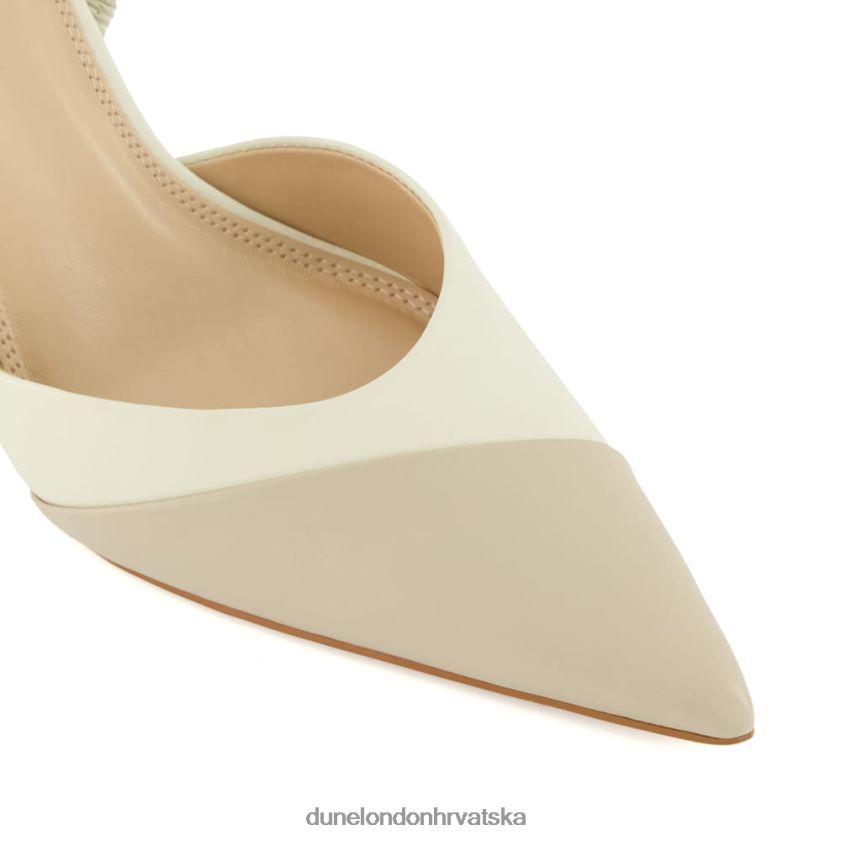 žene slingback dvorske cipele Dune London H2BDNP467 kampanja ekru