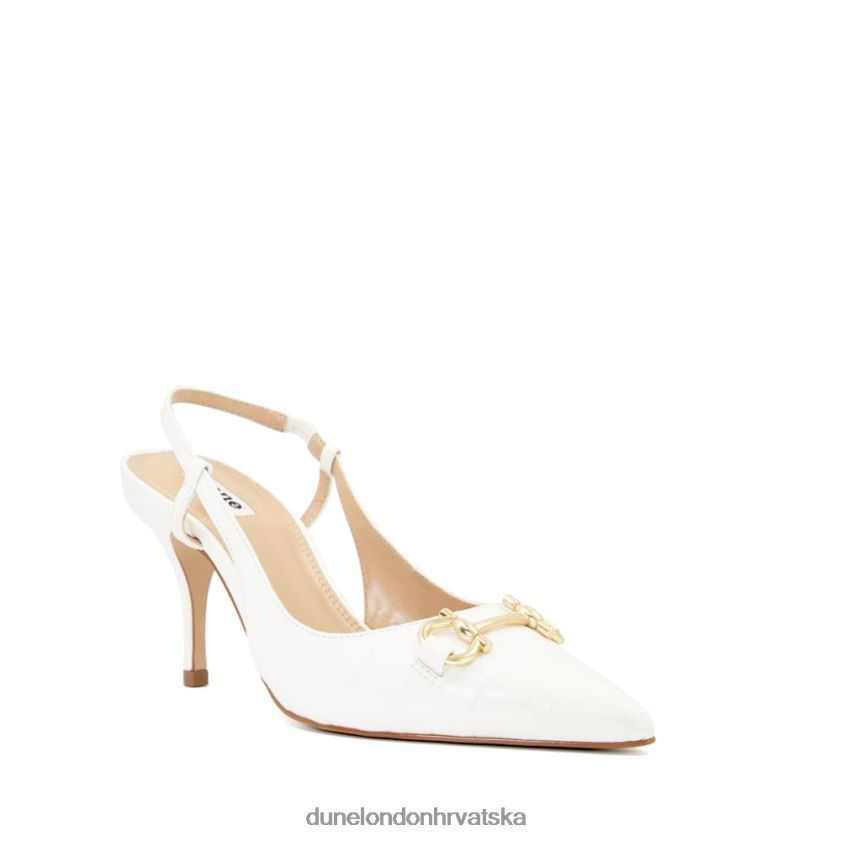 žene slingback tereni s trimom Dune London H2BDNP628 klik bijela