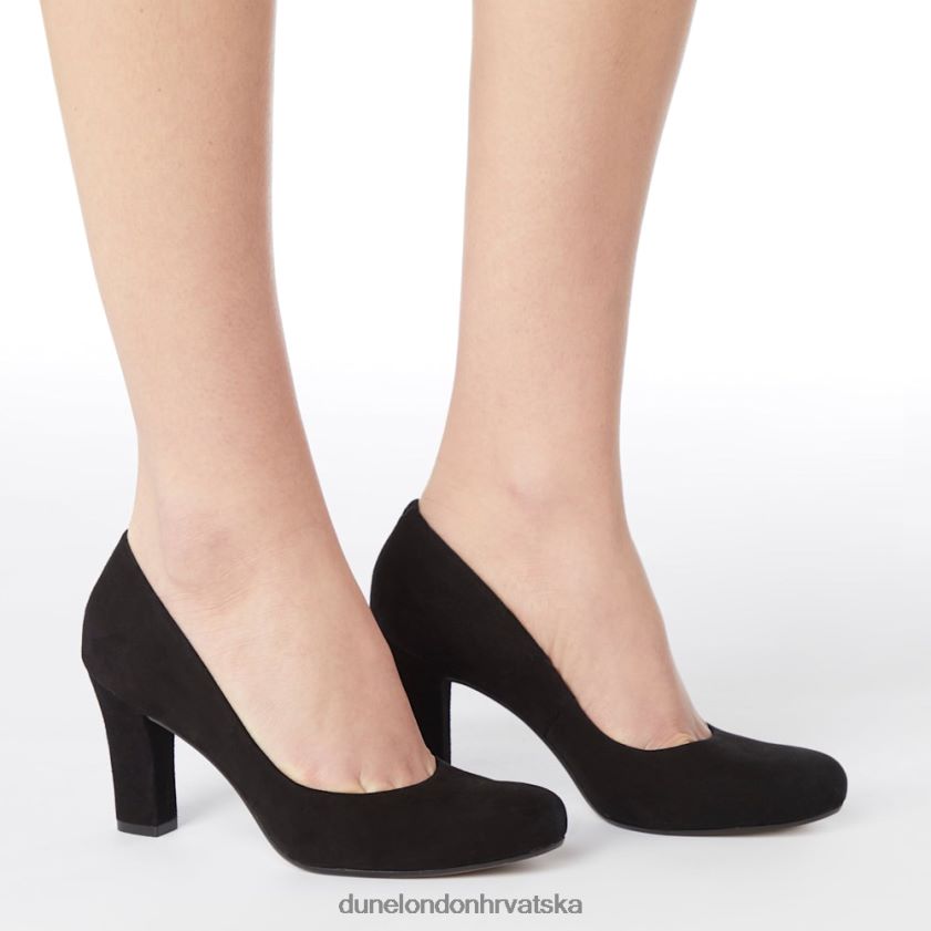 žene udobne tenisice sa srednjom petom Dune London H2BDNP614 pepeljast crno